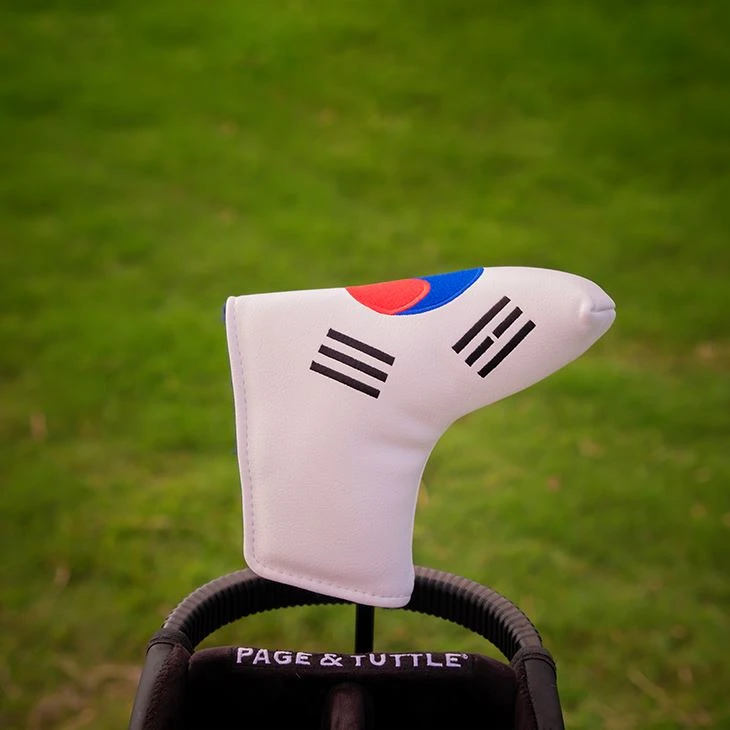 Flag Embroidered Blade Putter Cover Flag Embroidered Blade Putter Cover